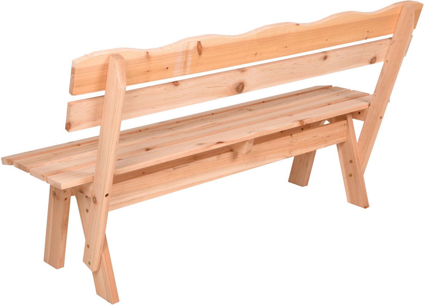 Garden Pleasure Sitzbank RANGUN, ohne Armlehnen – Bild 3 von 4