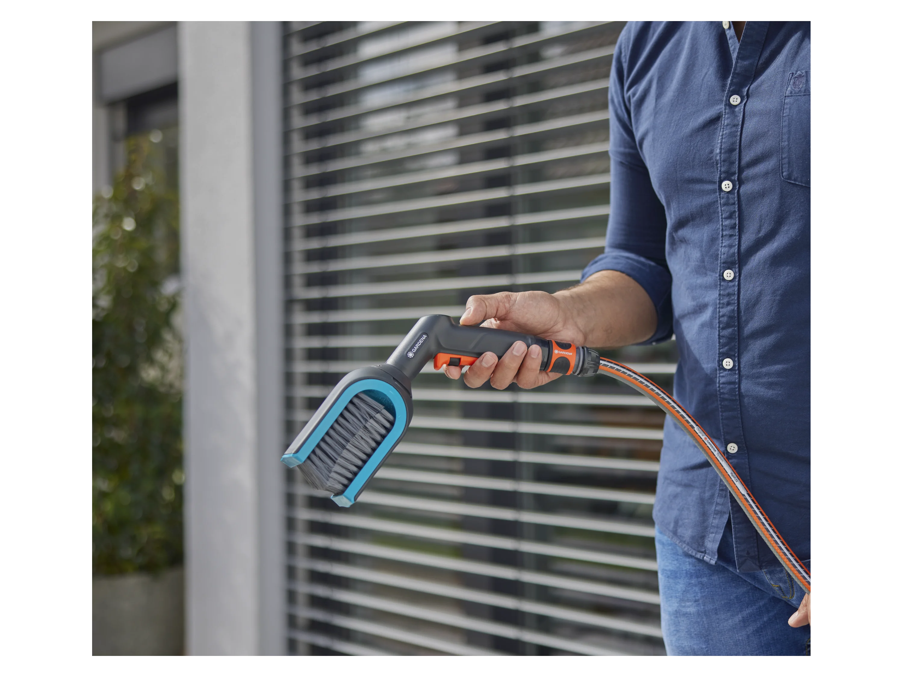 GARDENA Jalousienbürste »Cleansystem«, 90°-Drehbar – Bild 4 von 4