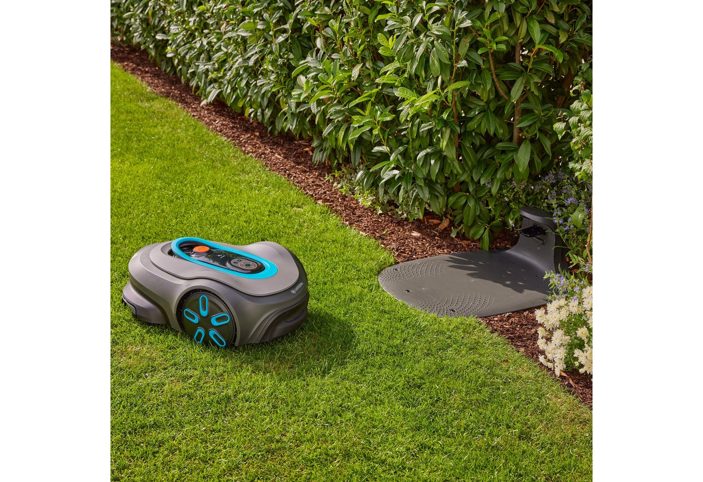 GARDENA Rasenmähroboter smart SILENO pro, bis 600 m² Rasenfläche, inkl. 150 m Begrenzungskabel – Bild 4 von 5
