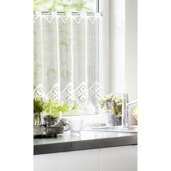 Neusser Collection Gardine Neusser Collection Cafehausgardine Stickmuster