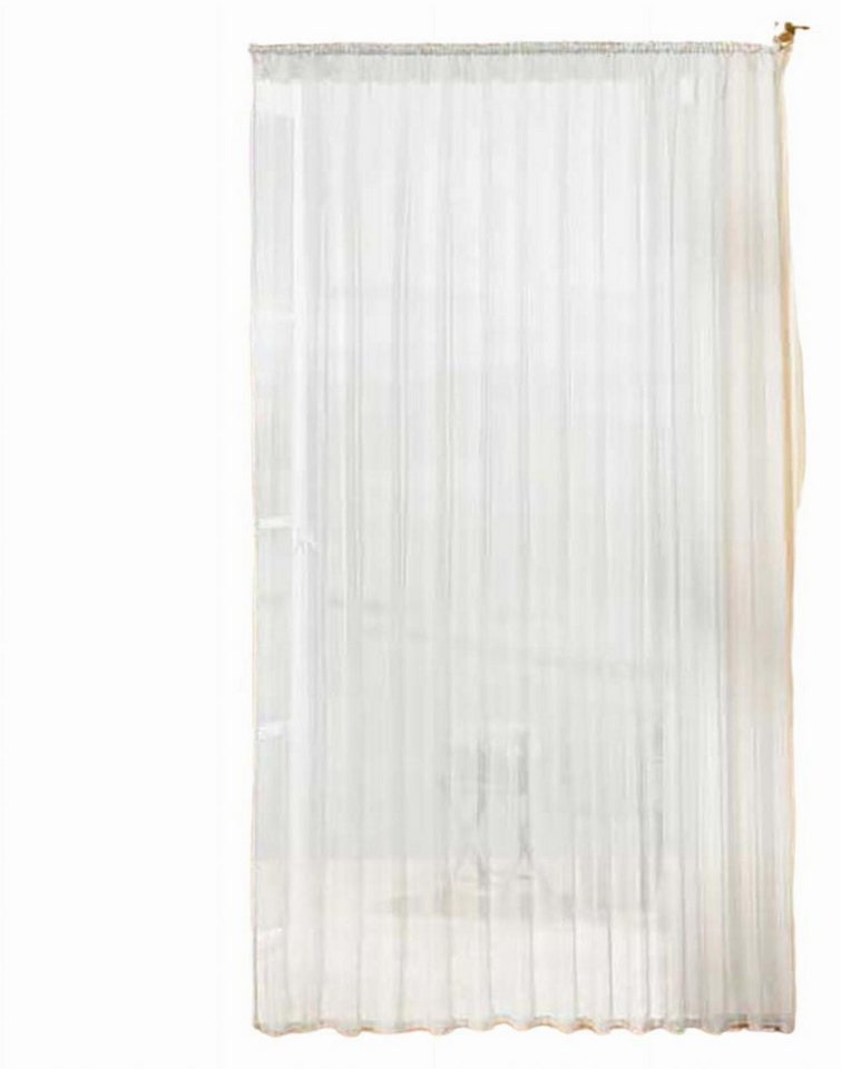 Gardinenbox Gardine (1 St), Kräuselband, transparent, Voile, Store Voile Bleibandabschluß 610011 – Bild 2 von 5