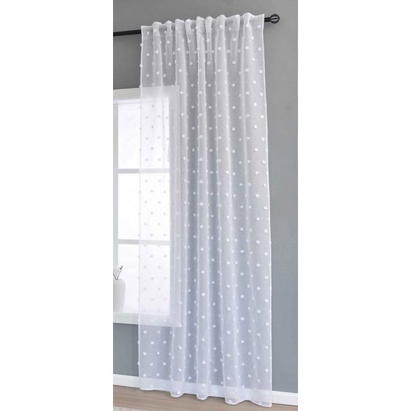 Gardinenbox Gardine (1 St), Multifunktionsband, transparent, Polyester