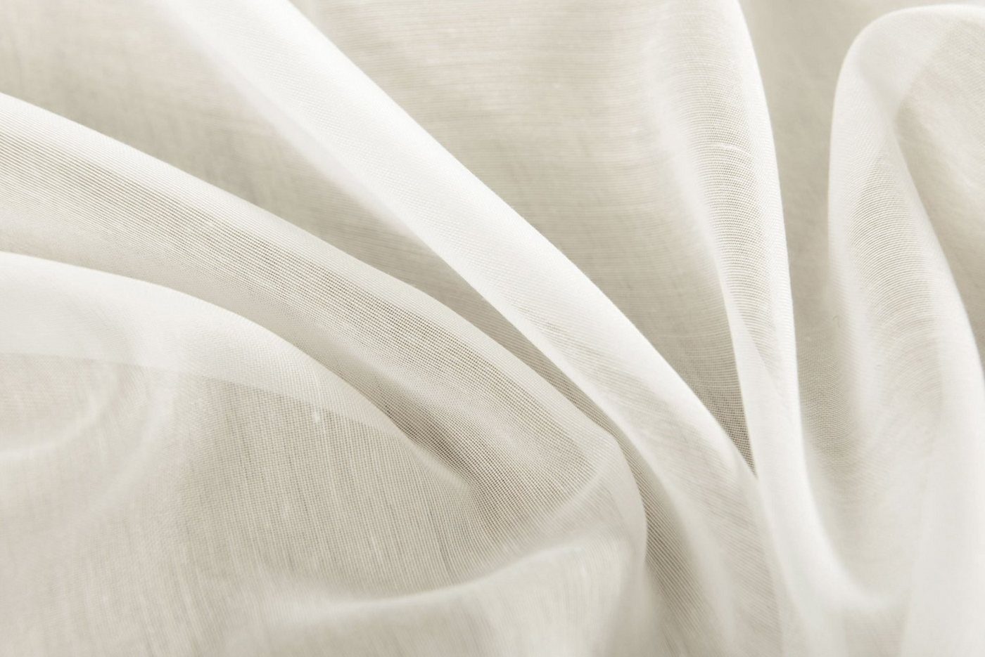 Gardinenbox Gardine (1 St), verdeckte Schlaufen, transparent, Batist, Store Batist Cotton Look Universalband 61500 – Bild 5 von 5