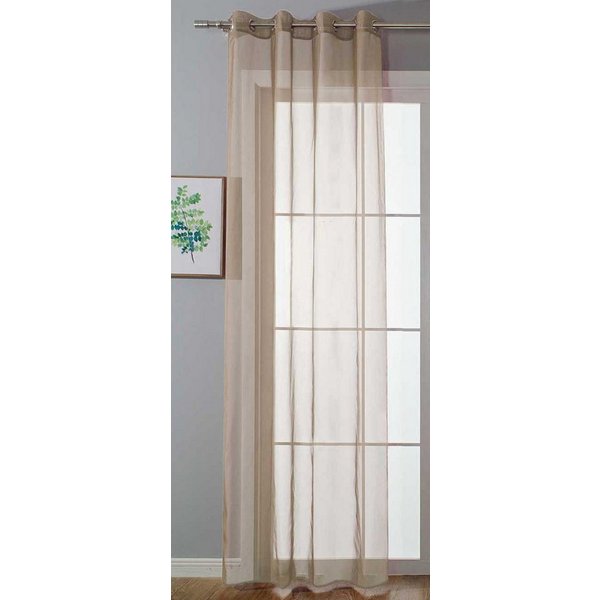 Gardinenbox Gardine (1 St), Ösen, transparent, Voile, Store Bleibandabschluß 20332-cn-o
