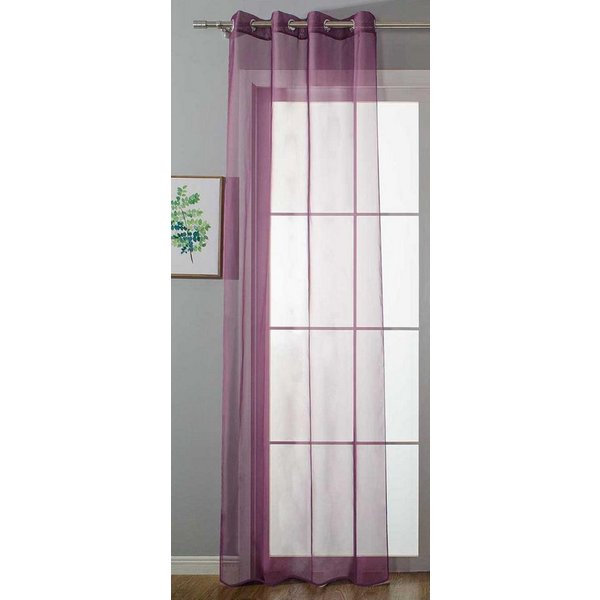 Gardinenbox Gardine (1 St), Ösen, transparent, Voile, Store Bleibandabschluß 20332-cn-o