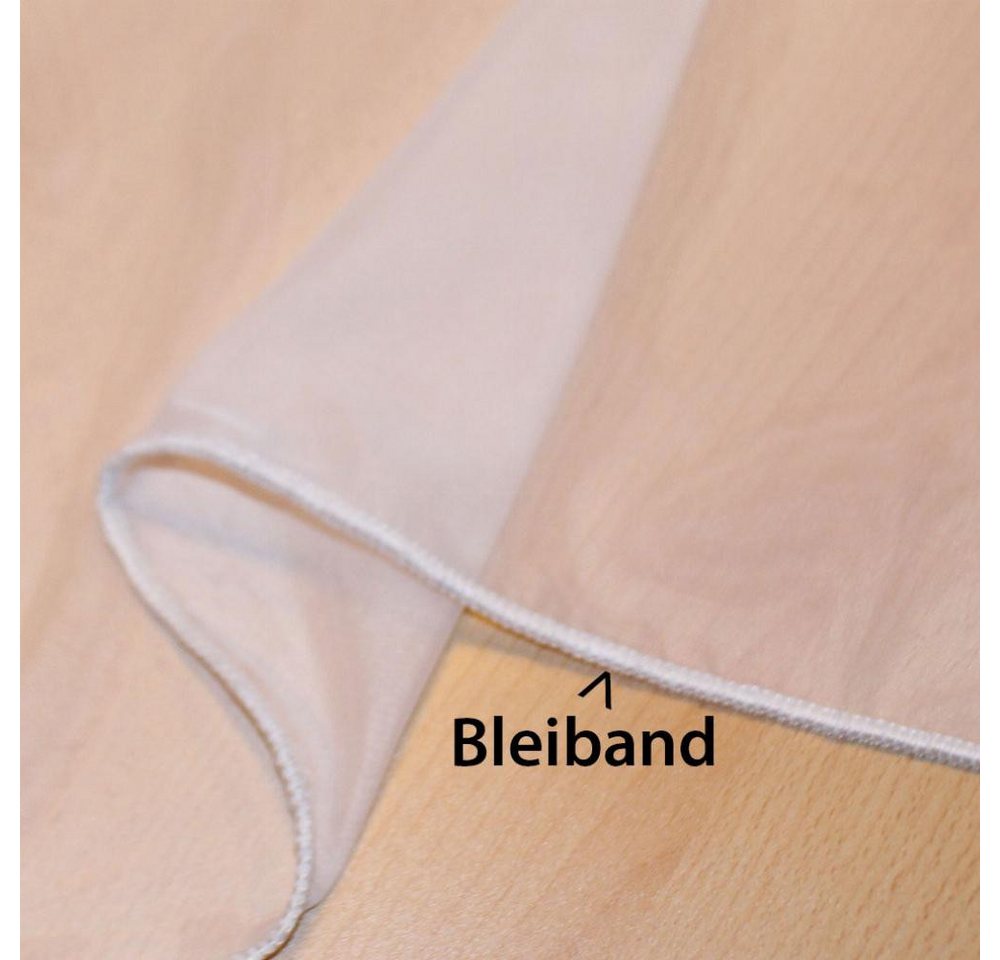 Gardinenbox Gardine (1 St), Ösen, transparent, Voile, Store Bleibandabschluß 20332-cn-o – Bild 5 von 5