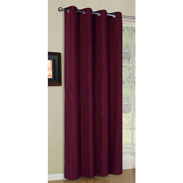 Gardinenbox Gardine, Ösen, blickdicht, Schal Matt unifarben Microsatin Micofaser-Gewebe 20405