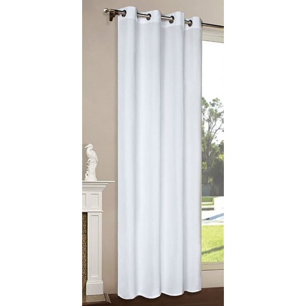 Gardinenbox Gardine, Ösen, blickdicht, Schal Matt unifarben Microsatin Micofaser-Gewebe 20405