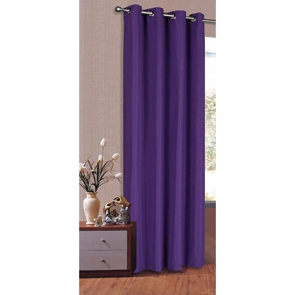 Gardinenbox Gardine, Ösen, blickdicht, Schal Matt unifarben Microsatin Micofaser-Gewebe 20405