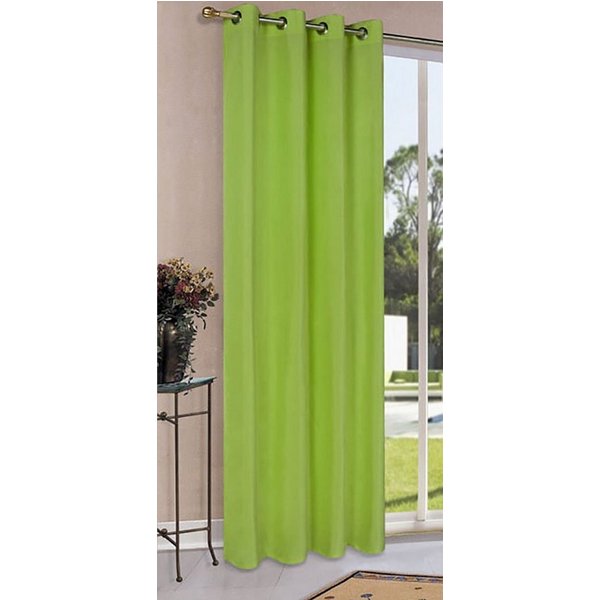 Gardinenbox Gardine, Ösen, blickdicht, Schal Matt unifarben Microsatin Micofaser-Gewebe 20405