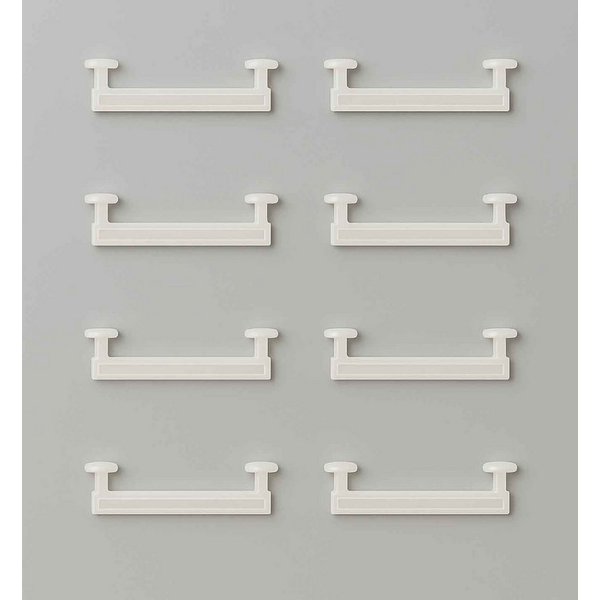 Gardinenbox Schlaufengleiter, Gardinenschienen, (Set, 48-St)