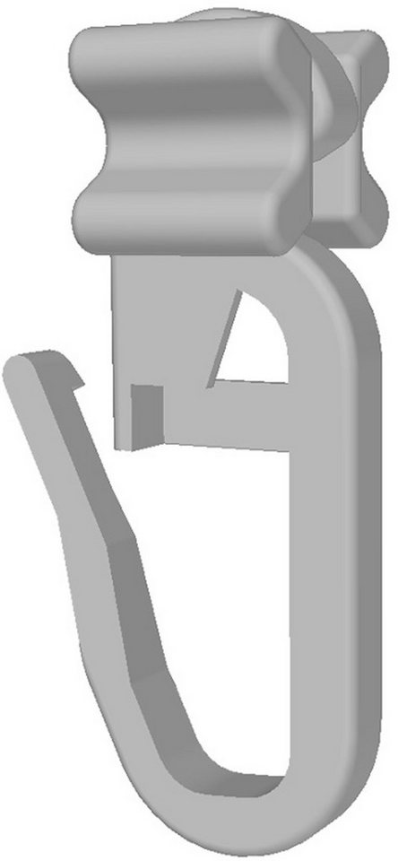 Gardineum Gardinenschiene Vorhangschiene, 2-läufig, vorgebohrt, Längen von 60 cm bis 400 cm mgl., 2-läufig – Bild 3 von 3