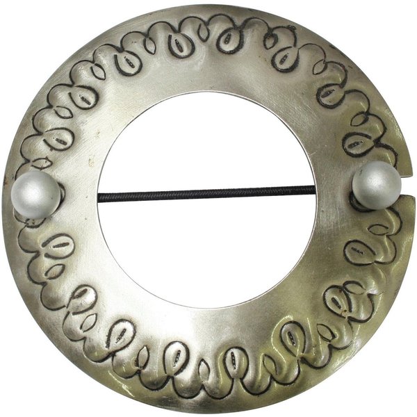 GARDINIA Dekoklammer Dekospange Ring, (1-St), zur einfachen Befestigung und Dekoration