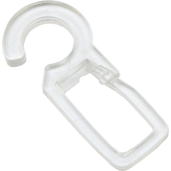 GARDINIA Faltenclip Gardinenhaken Kunststoff, (10-St), Zubehör Vitragestangen/Caféhausstangen