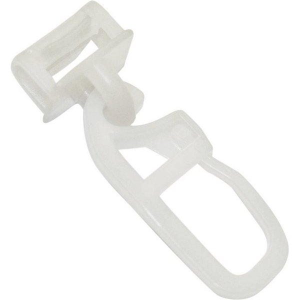 GARDINIA Gardinengleiter Klickgleiter Maxi mit Faltenlegehaken, (20-St), Serie Einzelprogramm Chicago Ø 20 mm