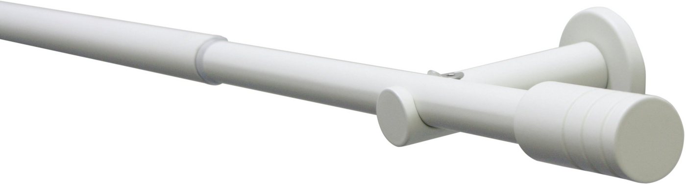 GARDINIA Gardinenstange Set Ø 16/19 mm, Ø 19 mm, 1-läufig, ausziehbar, mit Bohren, verschraubt, 1-Lauf – Bild 3 von 5