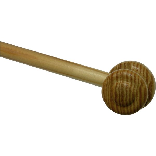 GARDINIA Gardinenstange Vitragestange Holz, Ø 11 mm, 1-läufig, kürzbar, mit Bohren, geklebt, verschraubt, Holzwerkstoff, Serie Vitragestange Montana Ø 11 mm