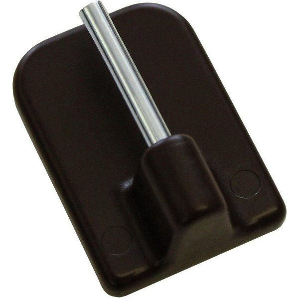 GARDINIA Gardinenstangenhalter, Gardinenstangen, (Set, 4-St), Serie Vitragestange flachoval Ø 11 mm