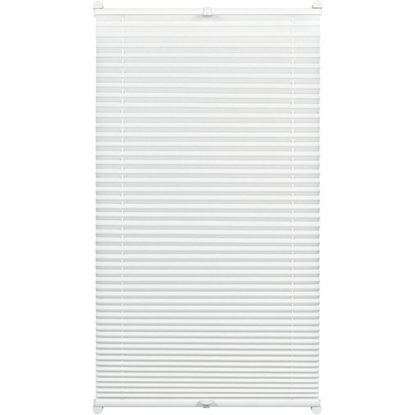 GARDINIA Plissee Easyfix Thermo-Plissee mit 2 Bedienschienen Energiesparend, verdunkelnd, ohne Bohren, verspannt, Klemmfix, energiesparend, abdunkelnd mit Therm
