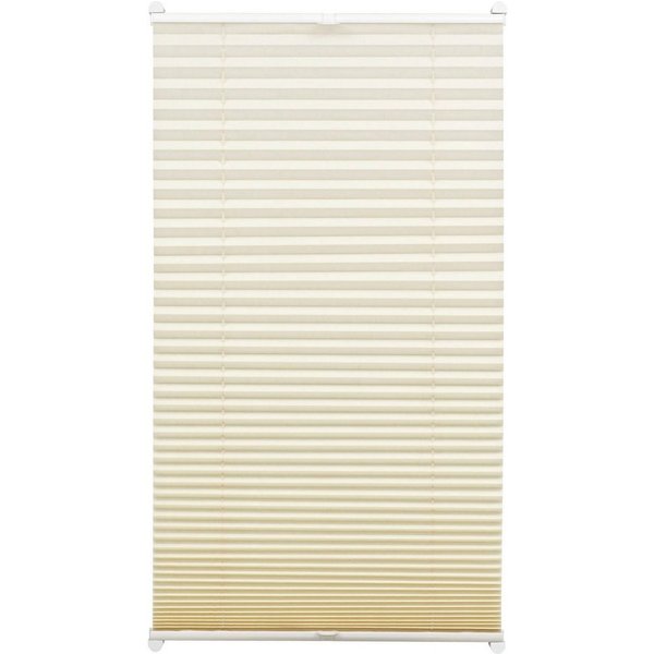 GARDINIA Plissee Easyfix Thermo-Plissee mit 2 Bedienschienen Energiesparend, verdunkelnd, ohne Bohren, verspannt, Klemmfix, energiesparend, abdunkelnd mit Therm
