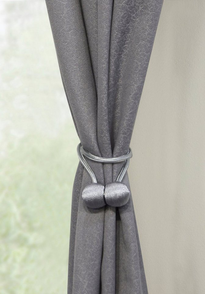 GARDINIA Raffhalter Flex-S mit Magnet, (2-tlg), vielfältige Anbringungsmöglichkeiten – Bild 2 von 5