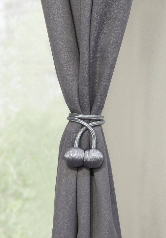 GARDINIA Raffhalter Flex-S mit Magnet, (2-tlg), vielfältige Anbringungsmöglichkeiten – Bild 3 von 5
