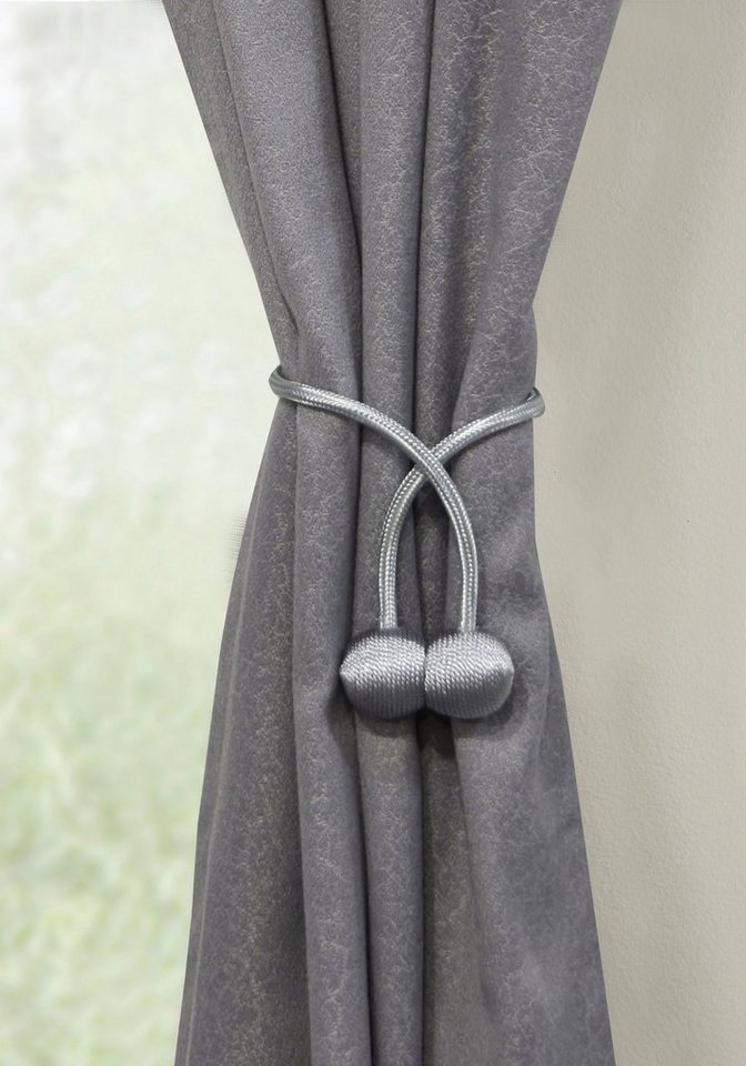 GARDINIA Raffhalter Flex-S mit Magnet, (2-tlg), vielfältige Anbringungsmöglichkeiten – Bild 4 von 5