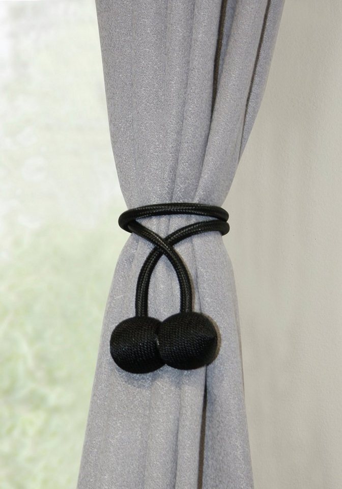 GARDINIA Raffhalter Flex-S mit Magnet, (2-tlg), vielfältige Anbringungsmöglichkeiten – Bild 2 von 5