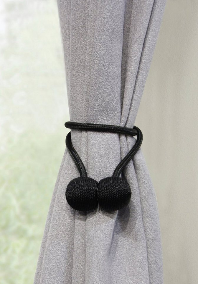 GARDINIA Raffhalter Flex-S mit Magnet, (2-tlg), vielfältige Anbringungsmöglichkeiten – Bild 3 von 5