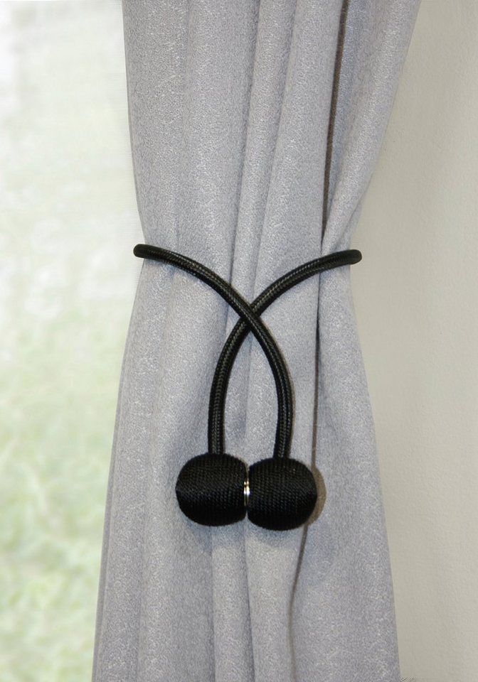 GARDINIA Raffhalter Flex-S mit Magnet, (2-tlg), vielfältige Anbringungsmöglichkeiten – Bild 4 von 5
