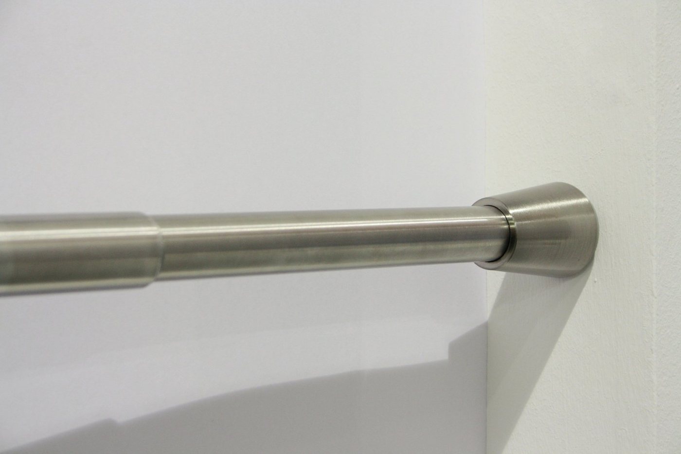 GARDINIA Scheibenstange Spannstange, Ø 26 mm, 1-läufig, ausdrehbar, mit Bohren, geklemmt, vielseitig einsetzbar – Bild 3 von 5