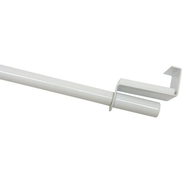 GARDINIA Scheibenstange Spannvitrage, Ø 9 mm, 1-läufig, ausziehbar, ohne Bohren, geklemmt, Metall, Serie Spannvitrage Ø 7/9 mm
