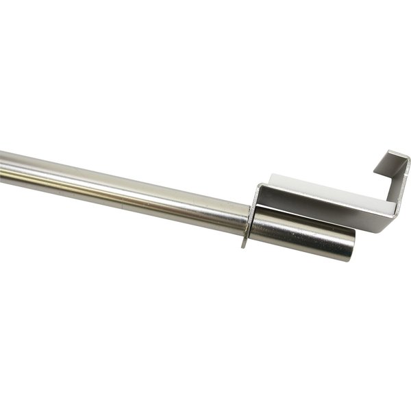 GARDINIA Scheibenstange Spannvitrage, Ø 9 mm, 1-läufig, ausziehbar, ohne Bohren, geklemmt, Metall, Serie Spannvitrage Ø 7/9 mm