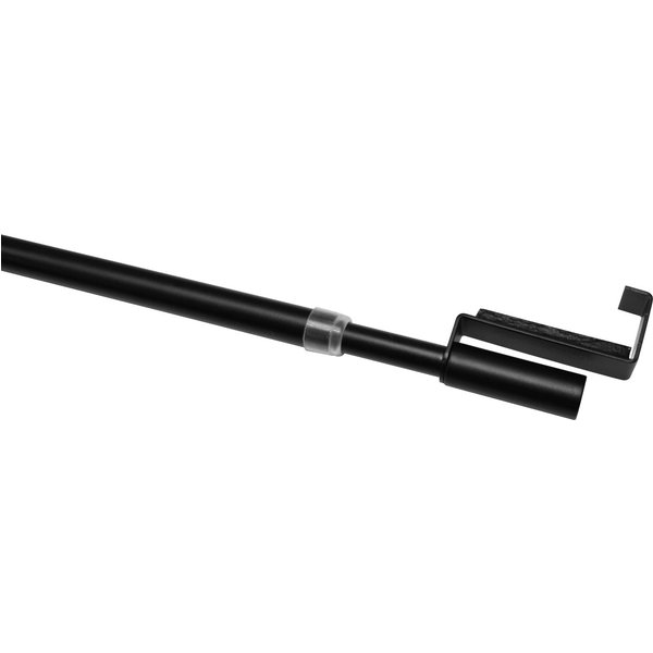 GARDINIA Scheibenstange Spannvitrage, Ø 9 mm, 1-läufig, ausziehbar, ohne Bohren, geklemmt, Metall, Serie Spannvitrage Ø 7/9 mm
