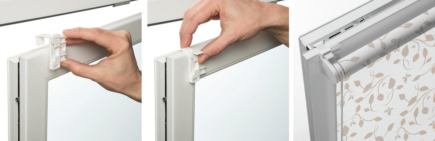 Seitenzugrollo EASYFIX Rollo, GARDINIA, blickdicht, mit Bohren/ohne Bohren, freihängend, Klemmfix, mit Scandinavian Motiv – Bild 5 von 5