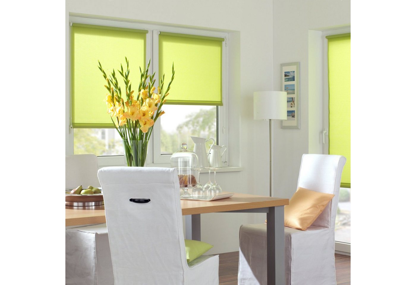 Seitenzugrollo EASYFIX Rollo Uni, GARDINIA, Lichtschutz, ohne Bohren, freihängend, Klemmfix, Schraubmontage möglich – Bild 2 von 5