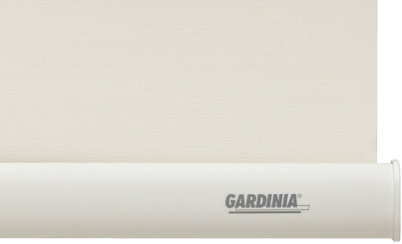 Seitenzugrollo Uni-Rollo Verdunkelung, GARDINIA, verdunkelnd, mit Bohren, freihängend, verschraubt, Abschlussprofil in weiß – Bild 4 von 5