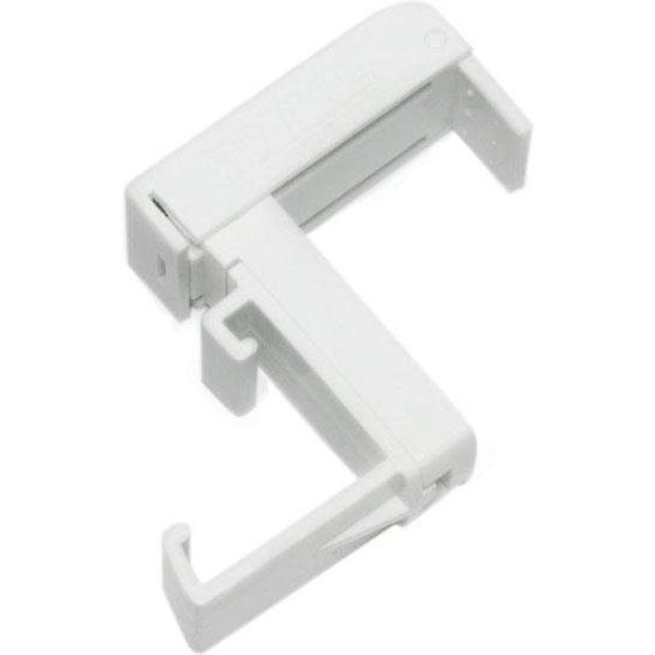 GARDINIA Sichtschutzbefestigung Klemmträger, Kunststoff, Jalousien, (2-tlg), Zubehör Aluminium-Jalousie