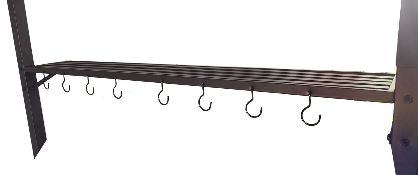 Gardissimo Grillpavillon Raucherpavillon Braai, (Spar-Set, komplett-Set), mit zwei klappbaren Seitenteilen – Bild 4 von 5