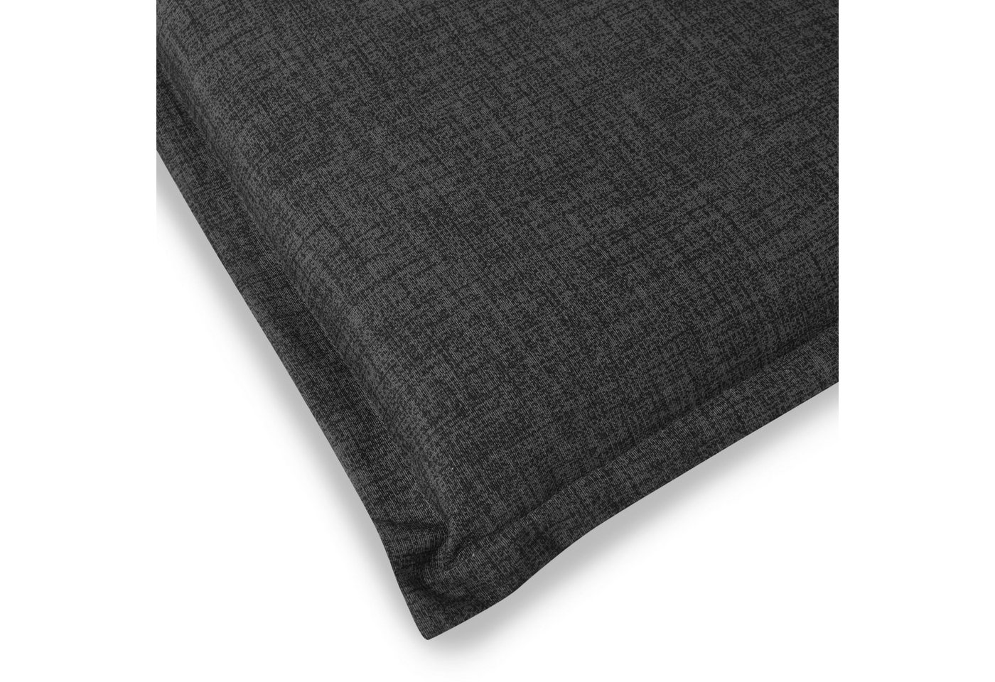 Gardissimo Hochlehnerauflage Premium anthr. 6 er Set Gartenstuhl Auflagen Kissen Polster Hochlehner, (Spar-Set, 6 St., 6 Auflagen), für Hochlehner-Stühle UV-bes – Bild 3 von 5