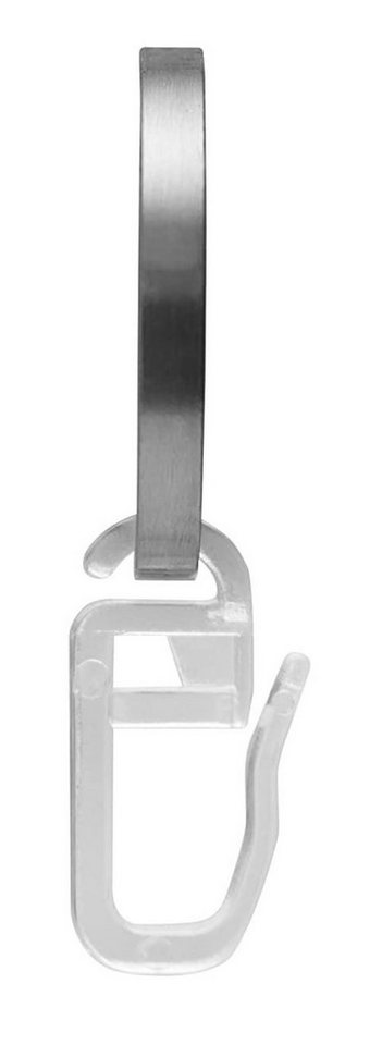 Garduna Gardinenring FLACHRINGE, Set, mit Gleiteinlage, ø16mm und ø20mm Gardinenstangen, (Set, 100-St) – Bild 4 von 5