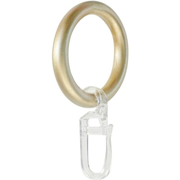 GARESA Gardinenring Kunststoffring mit Haken, (20-St), für Durchmesser bis 20mm, einfache Montage