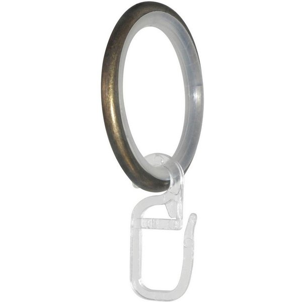 GARESA Gardinenring Ring mit Haken, (20-St), für Durchmesser bis 20mm, einfache Montage