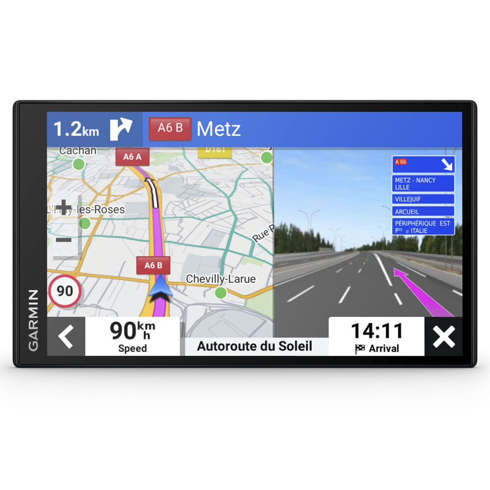 Garmin DriveSmart 76 MT-S Navigationsgerät mit großem 7 Zoll (17,8 cm) HD