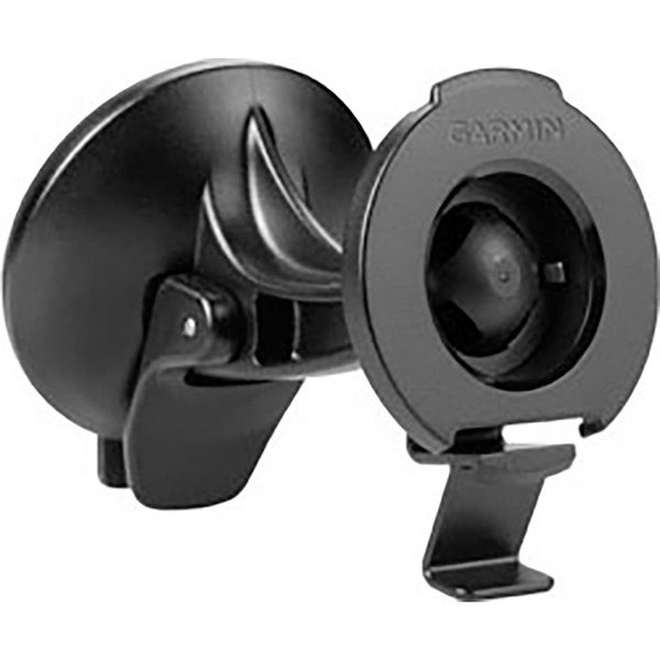 Garmin Navigationsgeräte-Halterung Saugnapfhalterung mit rundem Halteclip, (bis 4,3 Zoll)
