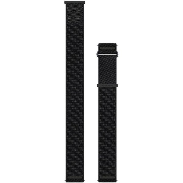 Garmin Schnellwechsel-Armband 22 mm Nylon Schwarz/Schiefergrau
