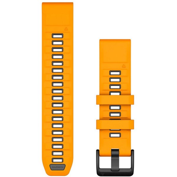 Silikonarmband spark orange/graphite