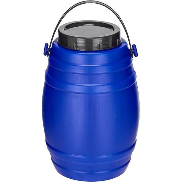 Garronda Regentonne 2,5L Behälter mit Deckel Weithalsfass BPA-frei GD-0086, Blau, 2.5 l, (1-tlg), BPA-Frei