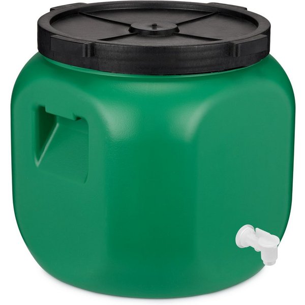 Garronda Regentonne Weithalsfass 40 Liter mit Hahn Plastikbehälter mit Deckel GD-0142, 40 l, (1-tlg), BPA-Frei
