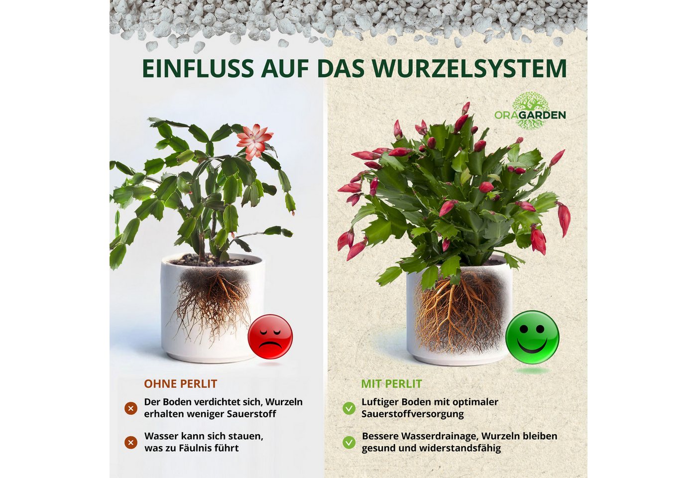OraGarden Gartenbau-Substrat OraGarden Perlit, mit keine – Bild 3 von 5